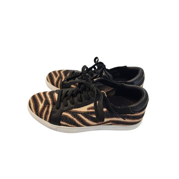 Kenneth Cole New York Kam Animal Print Sz 6 Sneakers Pre Owned No Box - Picture 4 of 5